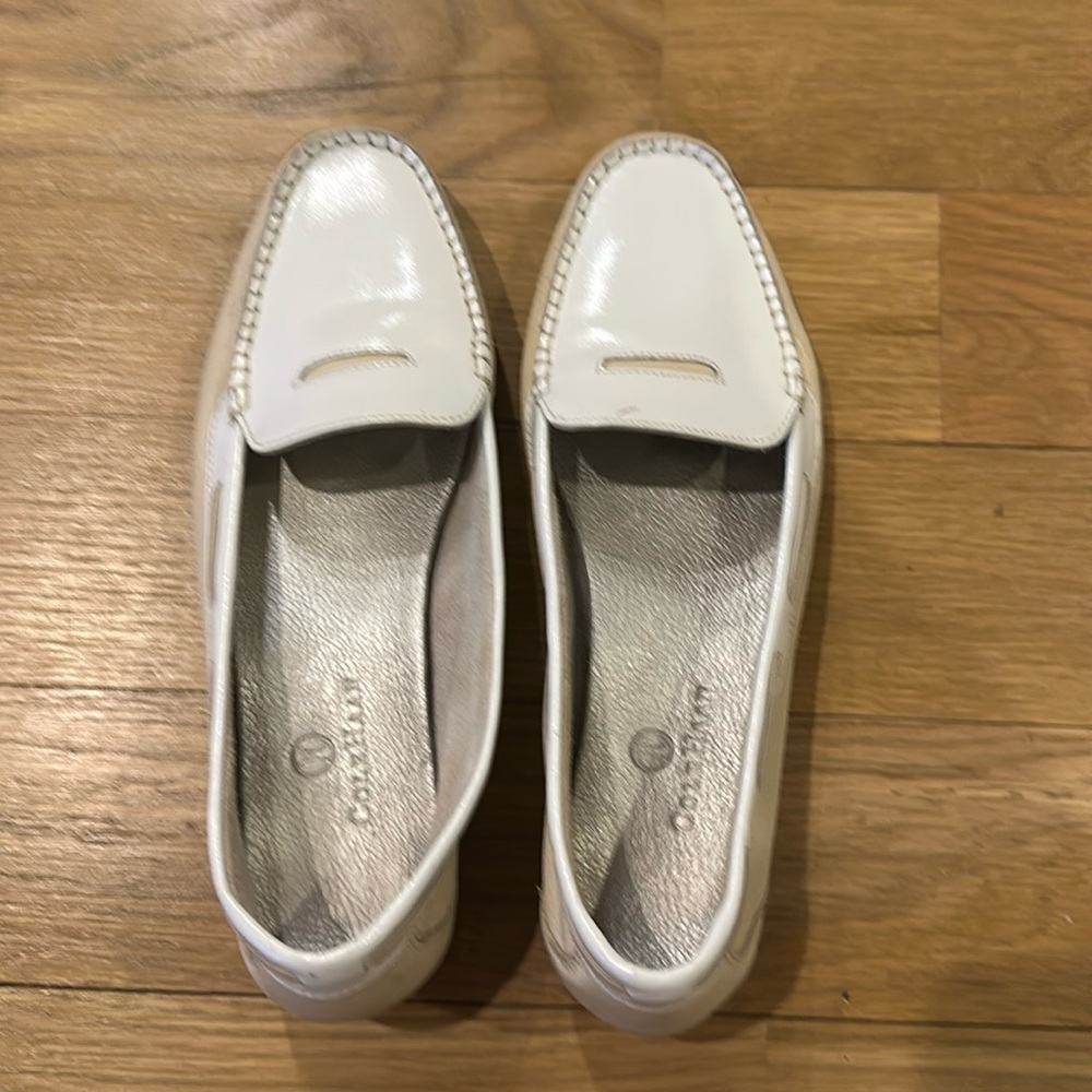 Cole Haan white leather shoes